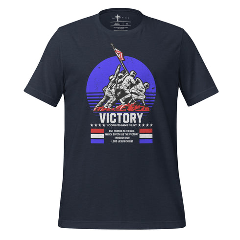 Victory Christian Bible Verse T-Shirt